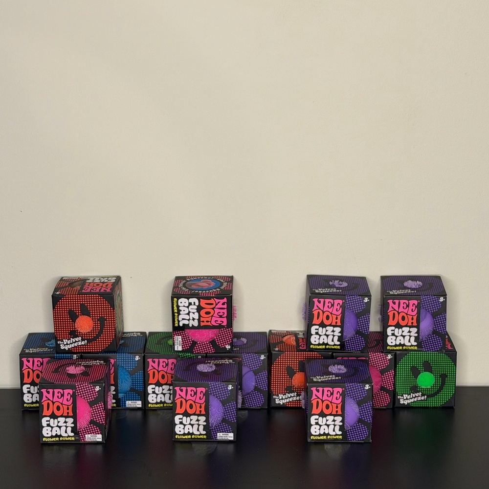 NeeDoh Fuzz Ball Assorted Colors